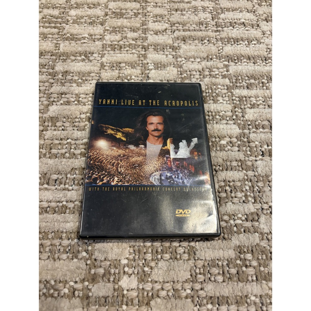 Yanni Live at the Acropolis DVD 1994 Royal Philharmonic Concert Orchestra